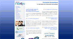 Desktop Screenshot of formations-bureautique.org